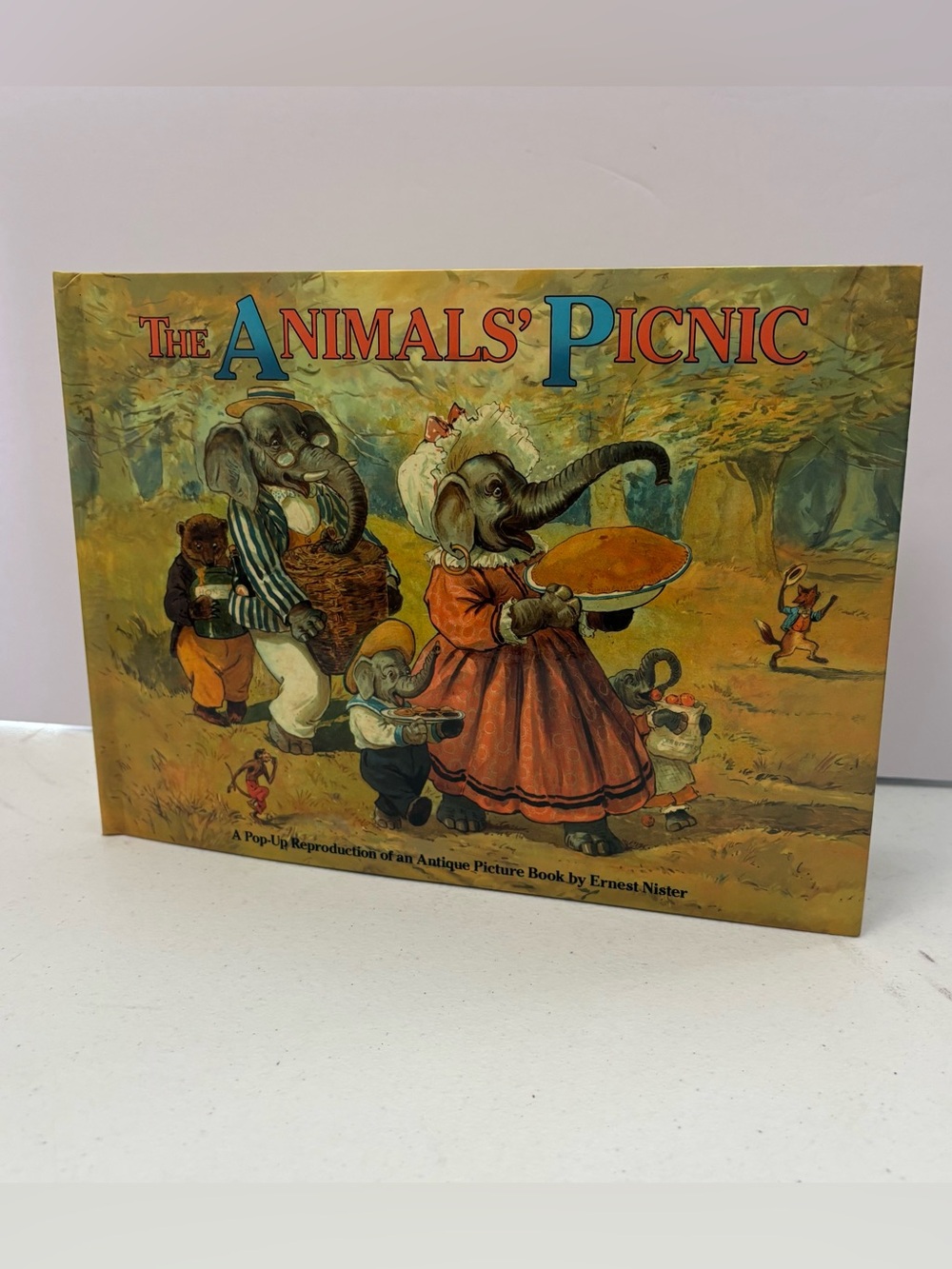 The Animals’ Picnic Pop Up Reproduction Of Antique Picture Book Ernest Nister